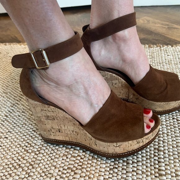 Stuart Weitzman Platform Sandals size 8 - Picture 3 of 9